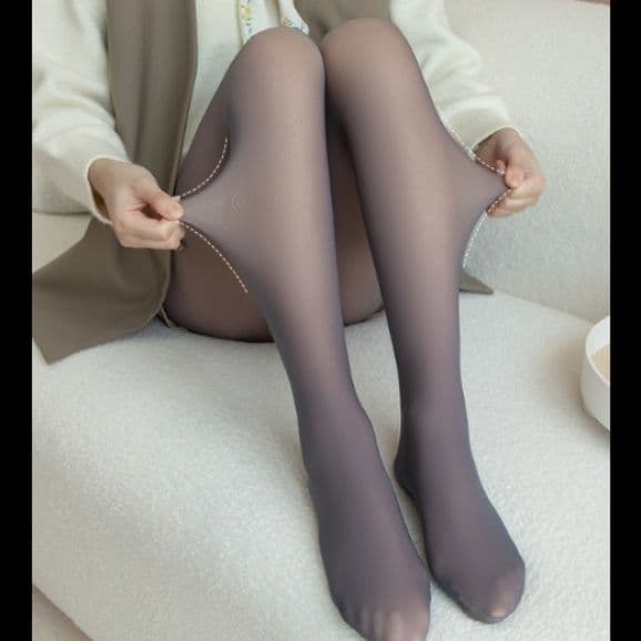 裏起毛レギンス美脚着圧温かタイツ冬用防寒