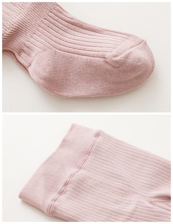 女の子用裏起毛厚手タイツ秋冬ベビーキッズ