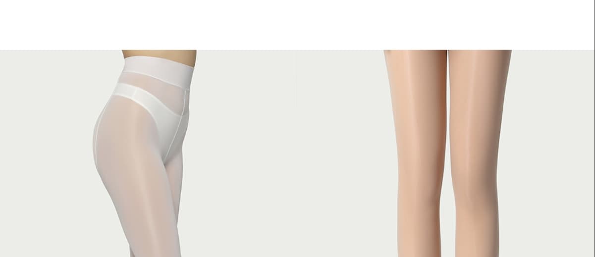 タイツ 20デニール シルキータッチ極薄透明感タイツ