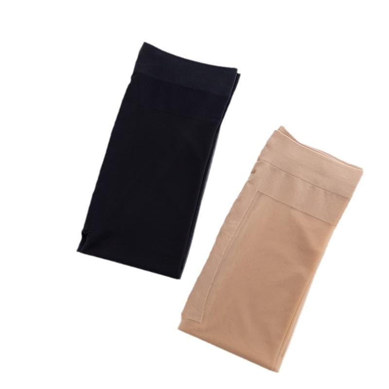 タイツ フェイクながらも本格品質透け感美脚タイツ