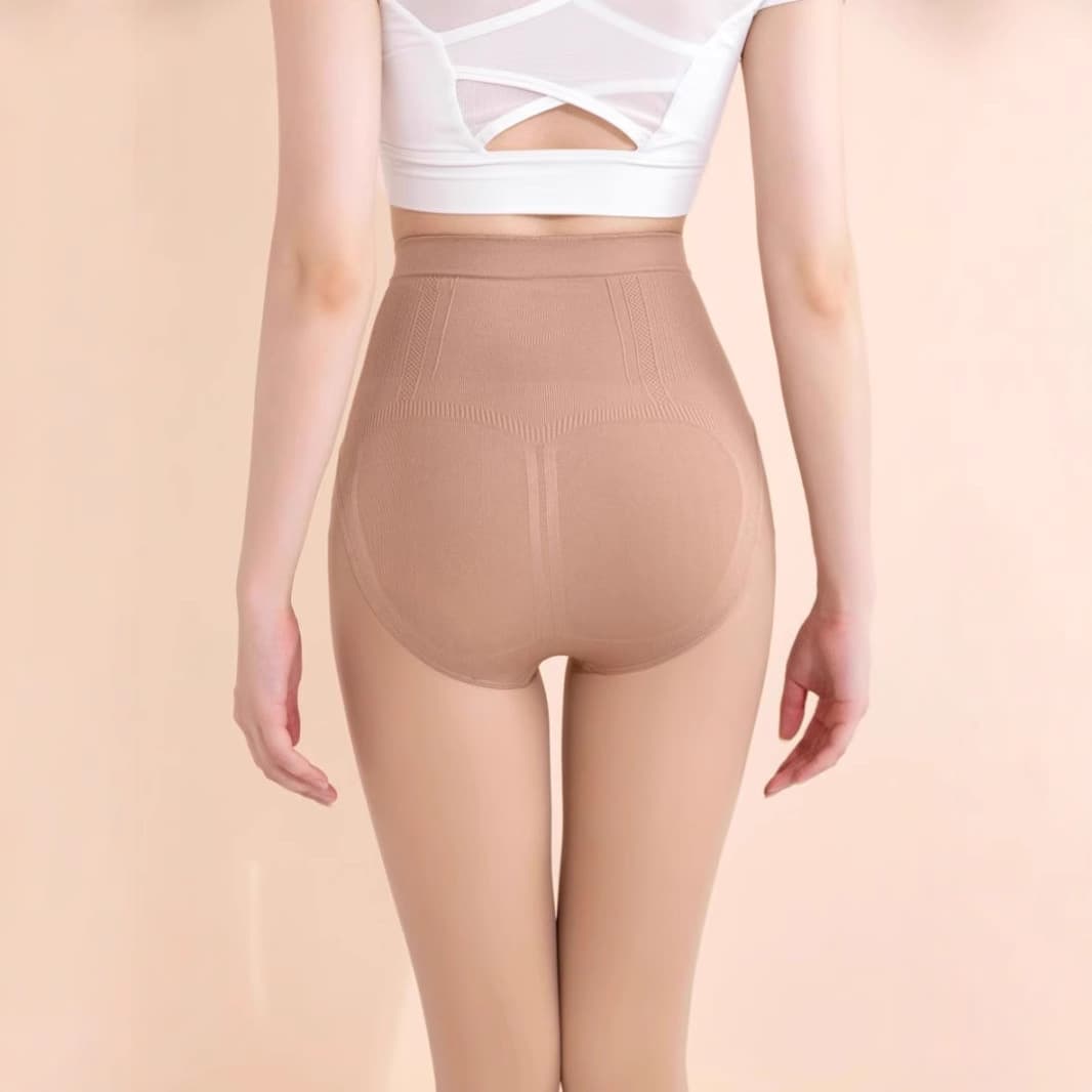 タイツ なめらか美姿勢ハイウエストタイツ